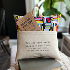 Reading Pillow- You Can Find Magic, Seuss, Books
