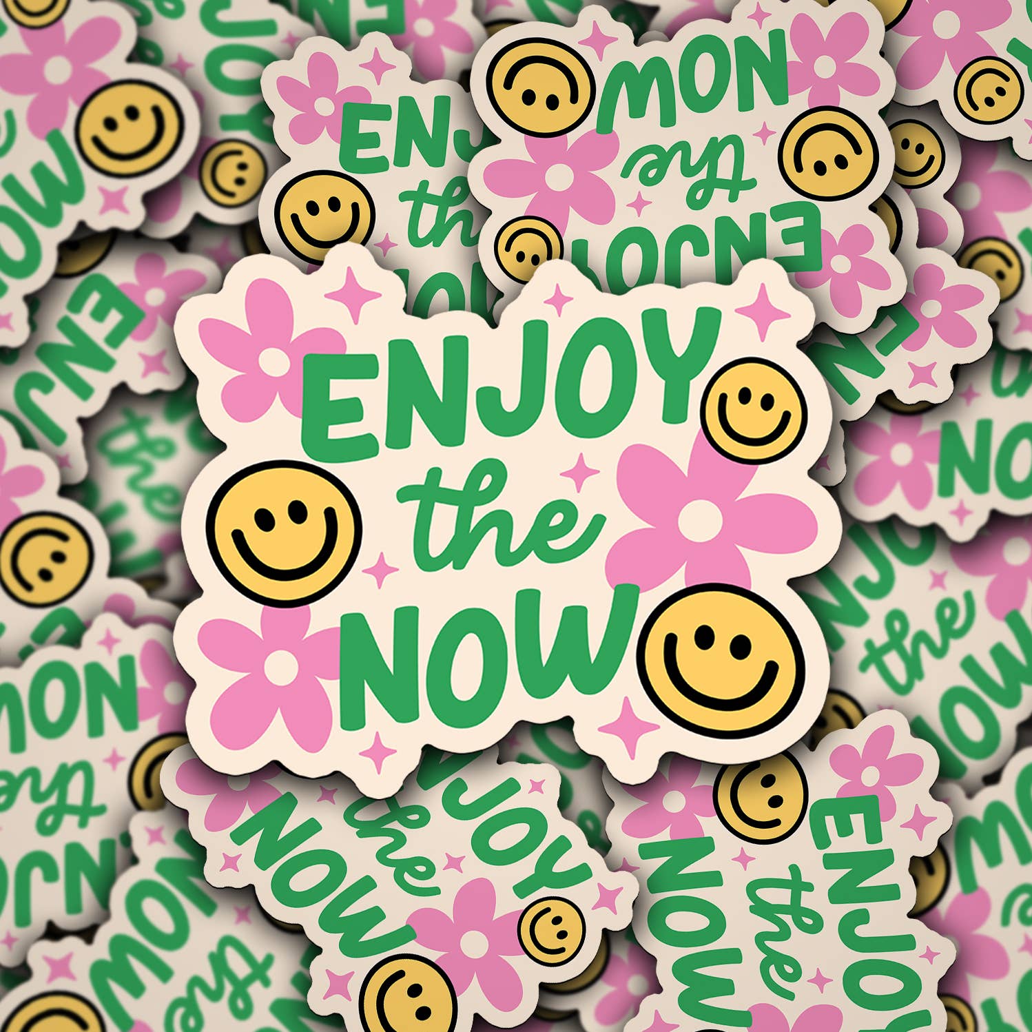Enjoy the Now Design - Vinyl Sticker