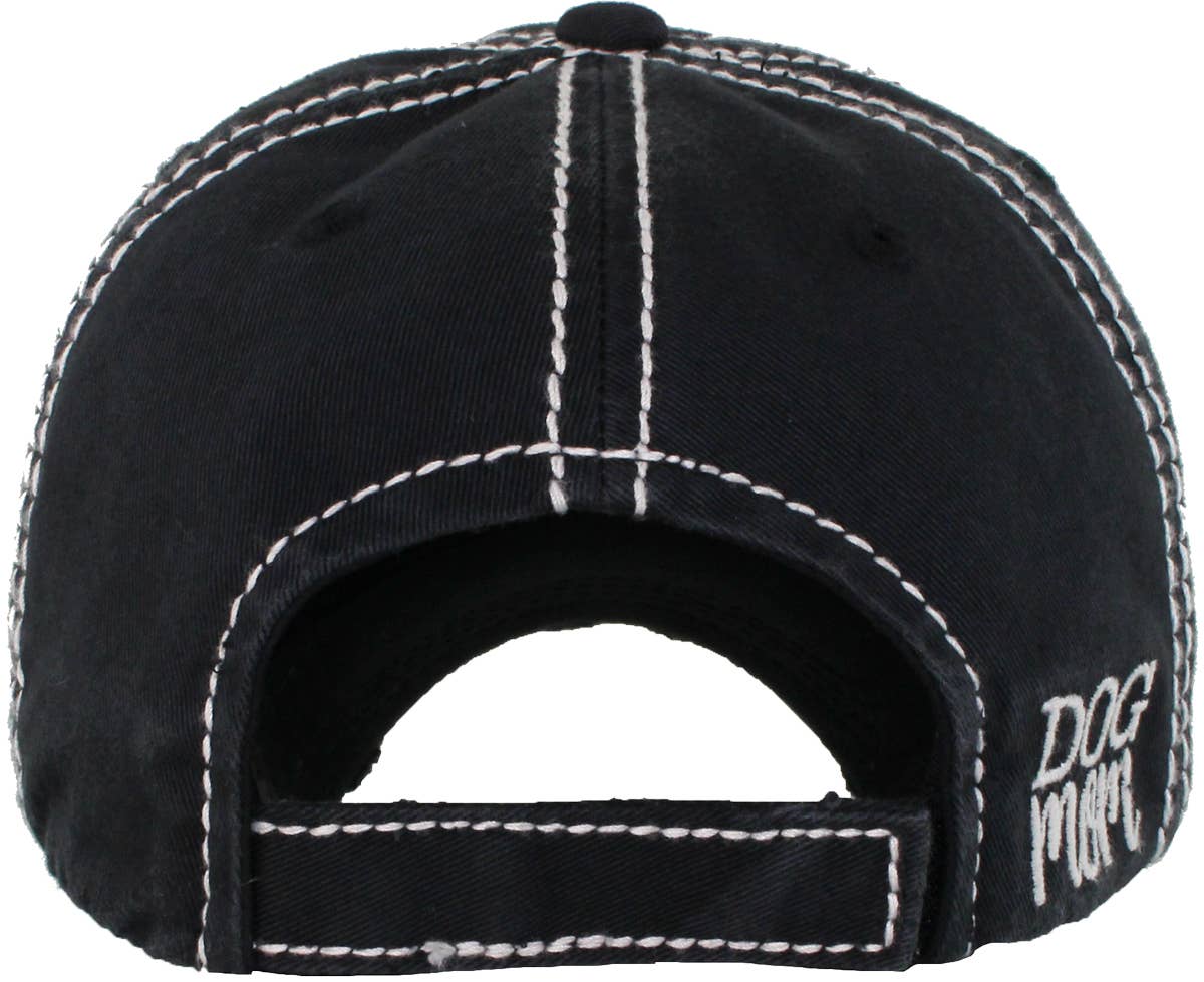 DOG MOM WASHED VINTAGE BALLCAP