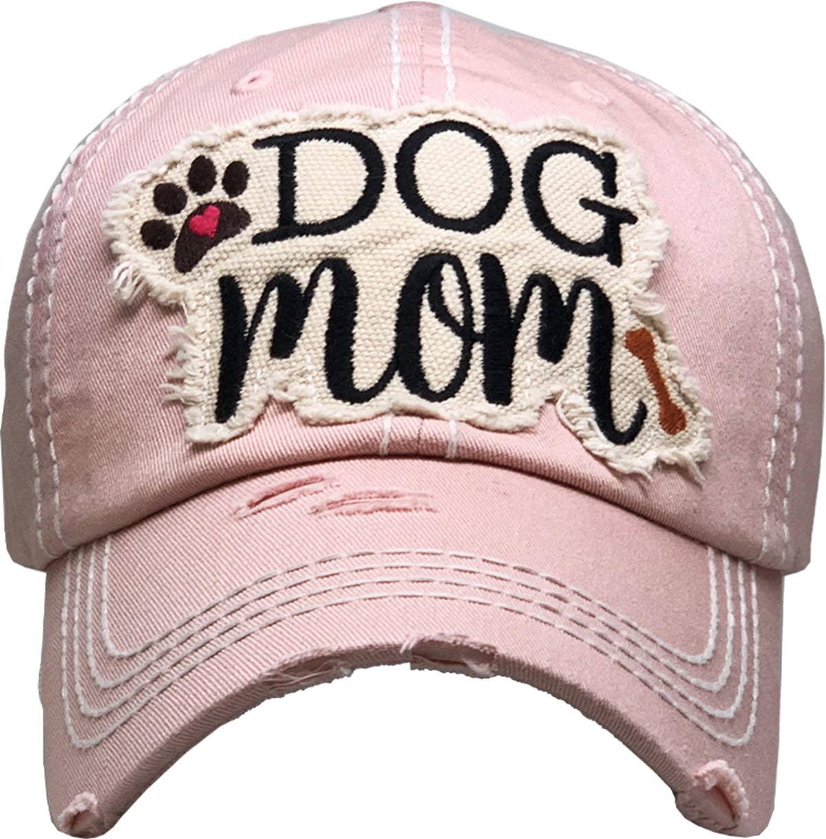DOG MOM WASHED VINTAGE BALLCAP