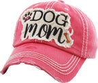 DOG MOM WASHED VINTAGE BALLCAP