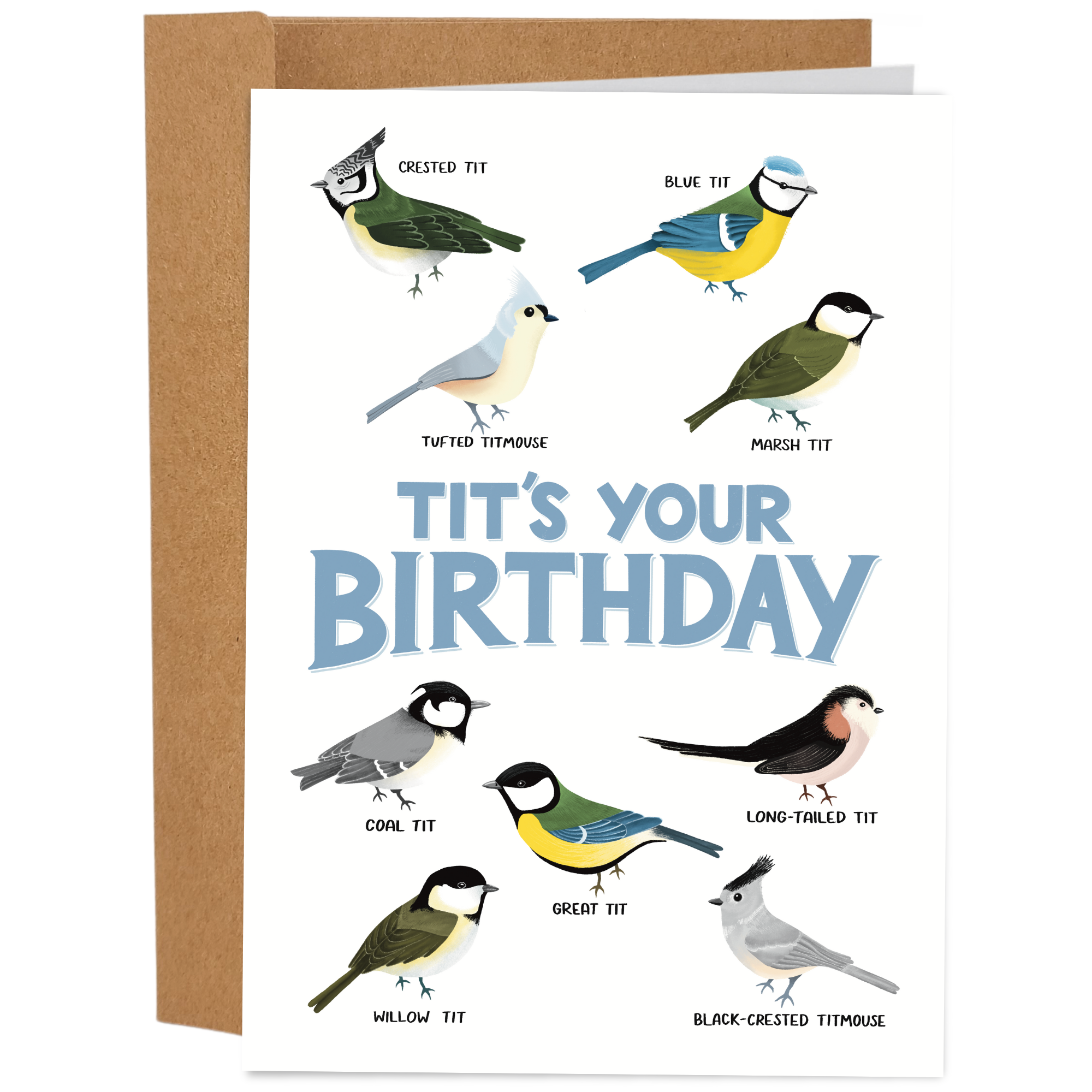 Tit's Your Birthday - Funny Birthday Card