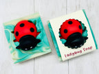 Ladybug Handmade Soap Bar for Kids VEGAN COLD PROCESS