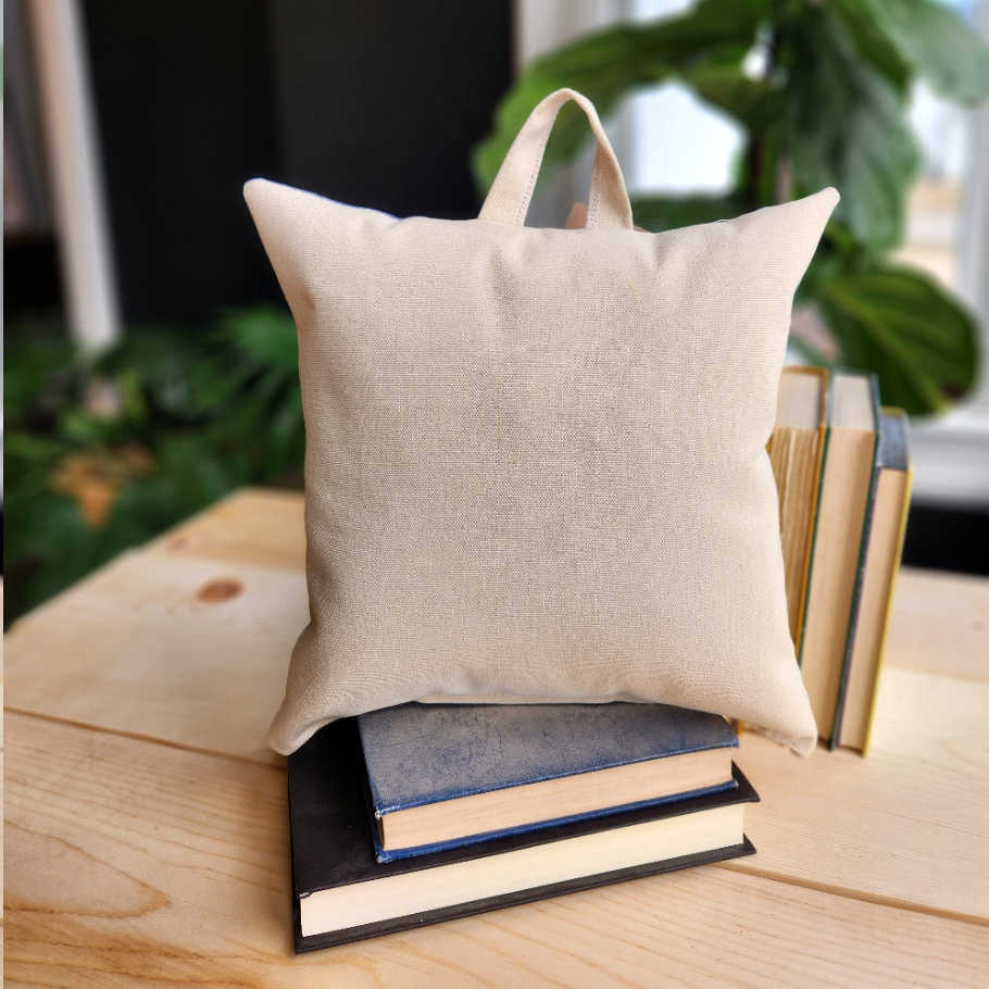 Reading Pillow- You Can't Read All Day, Garden