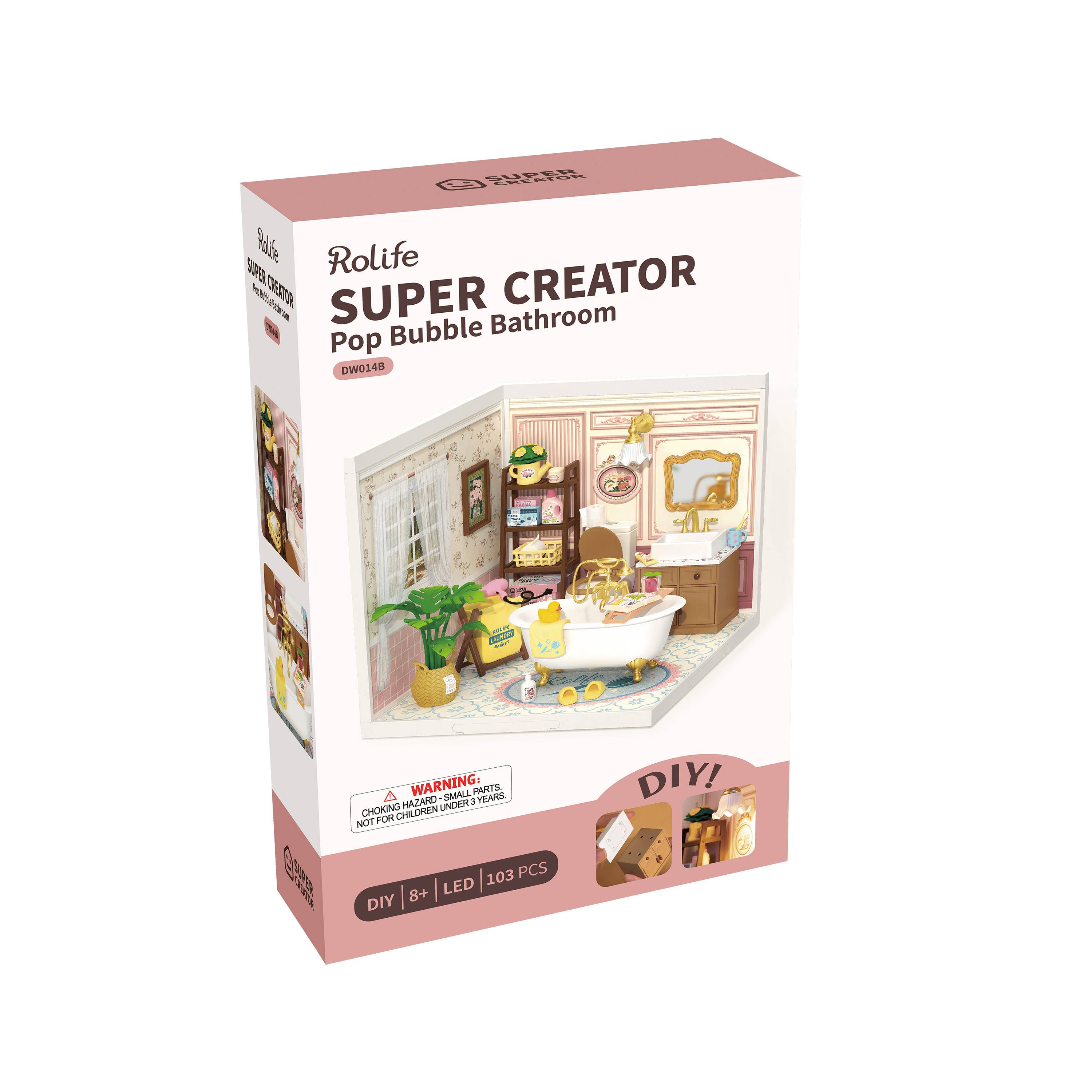 DIY House Kit: Pop Bubble Bathroom