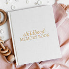 Childhood Memory Book for New Mom Gift | Baby Photo Album