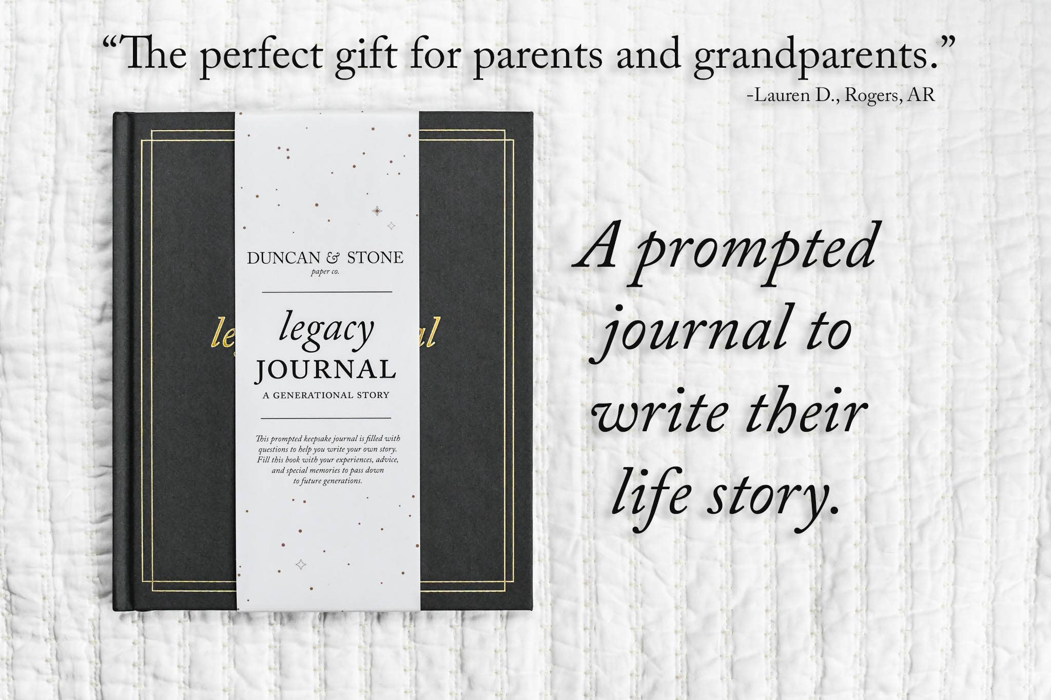 Legacy Journal: A Family Keepsake Book