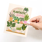 Wishing You a Plantastic Birthday Greeting Card