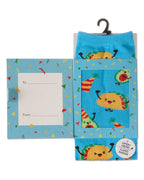 Women's Have a FantasTACO Birthday Greeting Card Socks