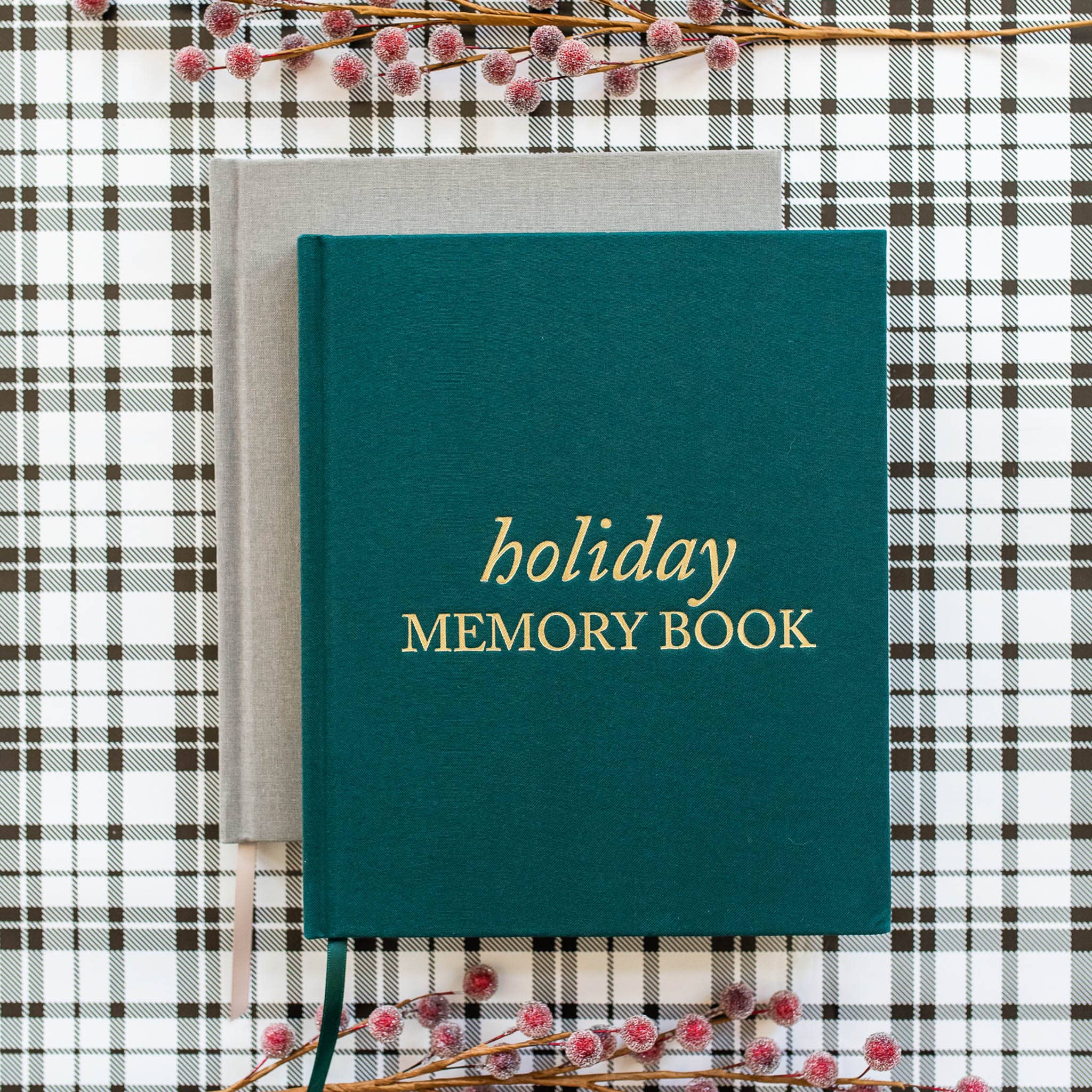 Holiday Memory Book & Family Keepsake | Memory Scrapbook