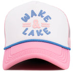 Wake and Lake Foam Trucker Mesh Cap