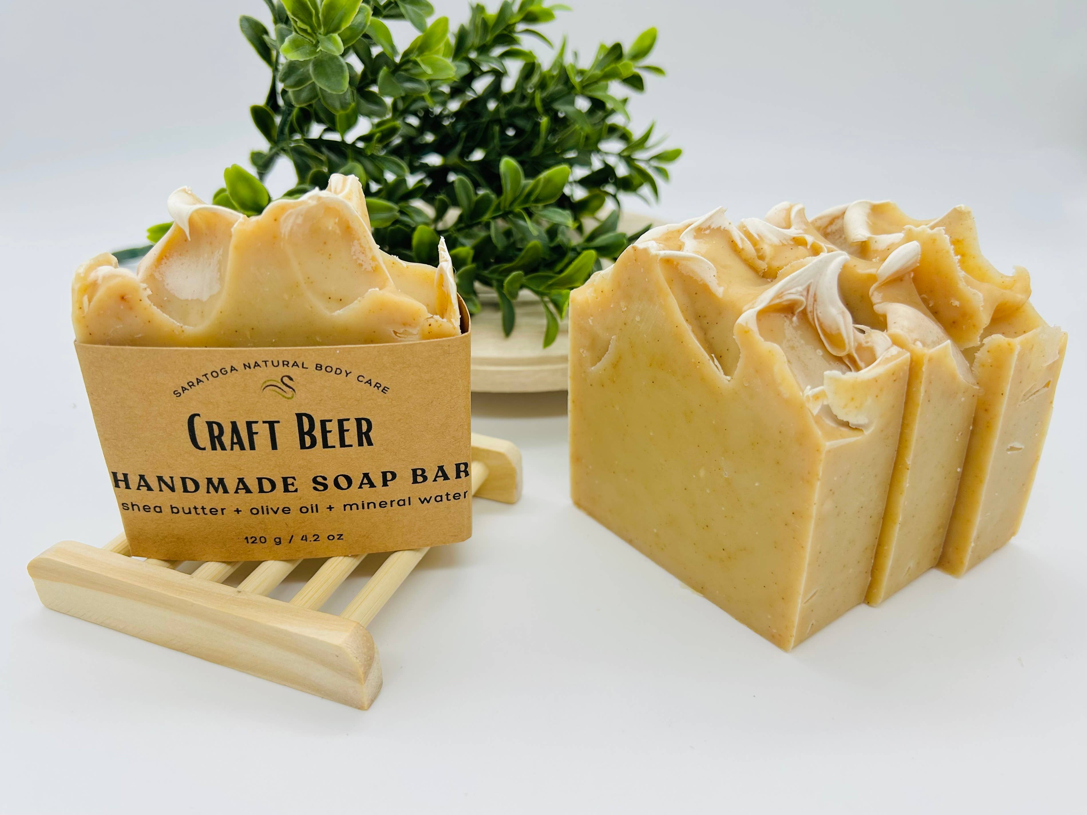 Craft Beer Handmade Soap Bar VEGAN COLD PROCESS