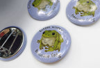 Forget Worry Frog Pin