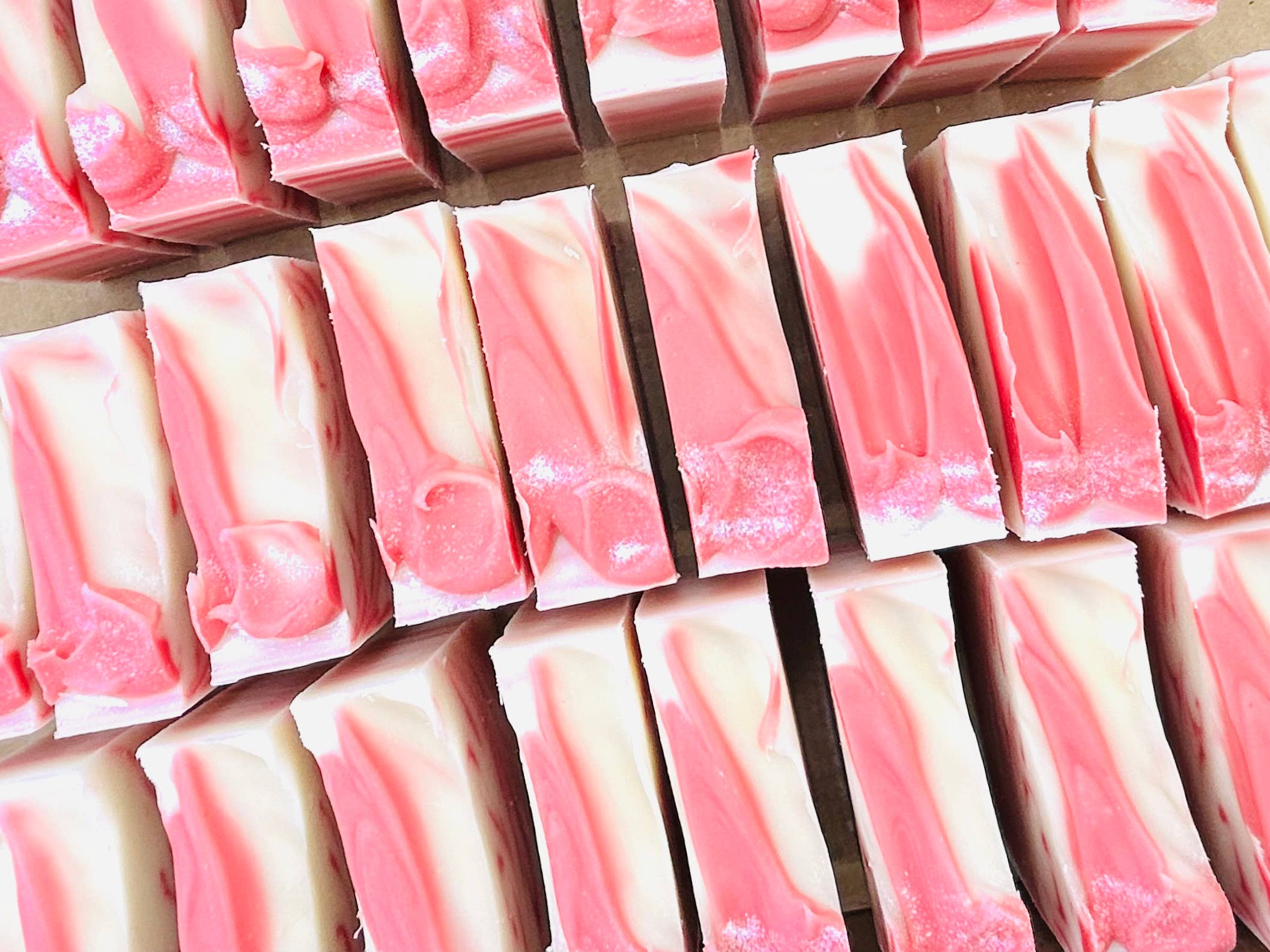 Peppermint Frost Handmade Soap Bar VEGAN Winter