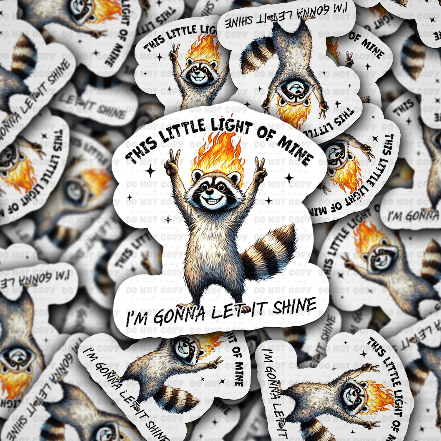 This Little Light Of Mine Die Cut Sticker