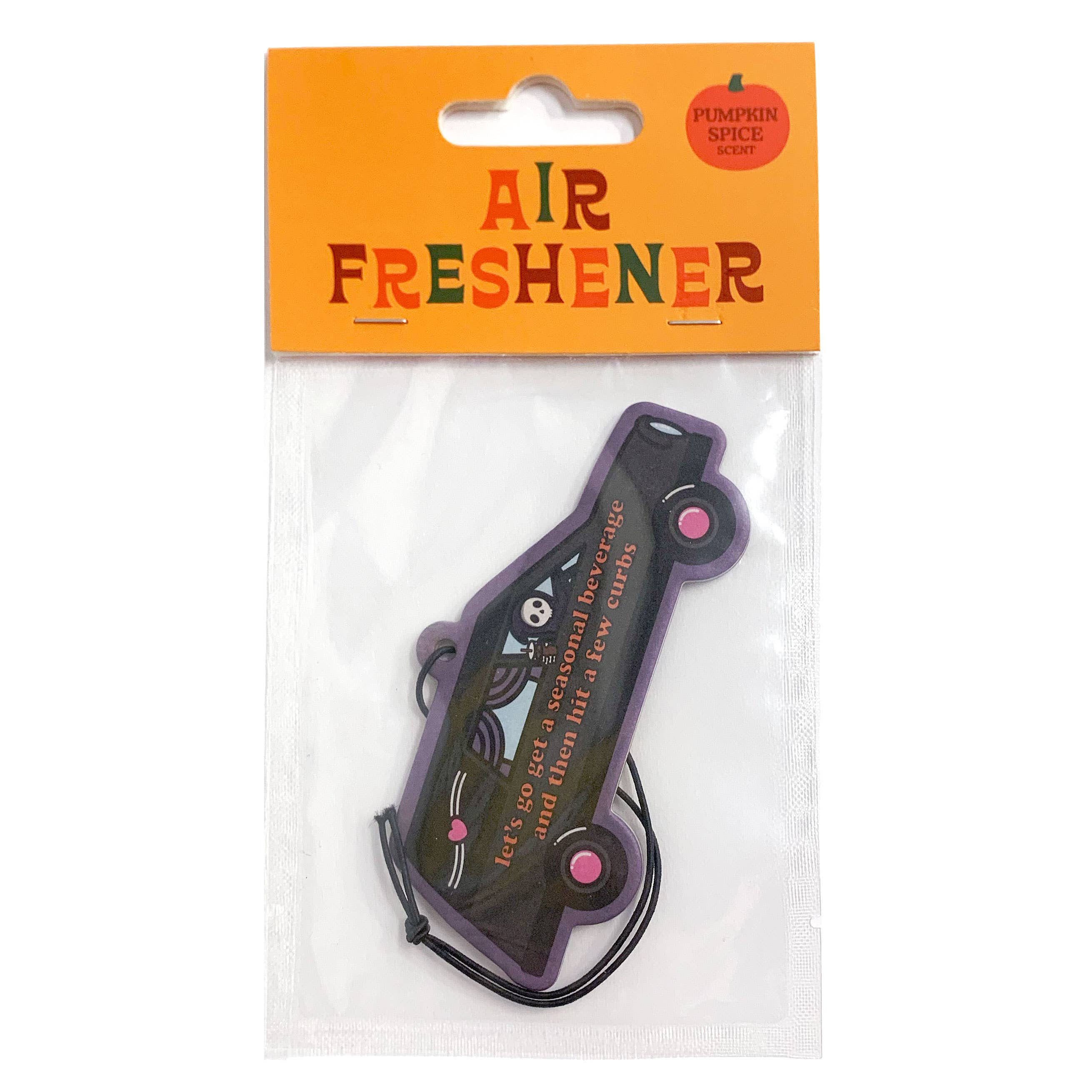 Grim Reaper Coffee Hit Curbs Pumpkin Spice Air Freshener