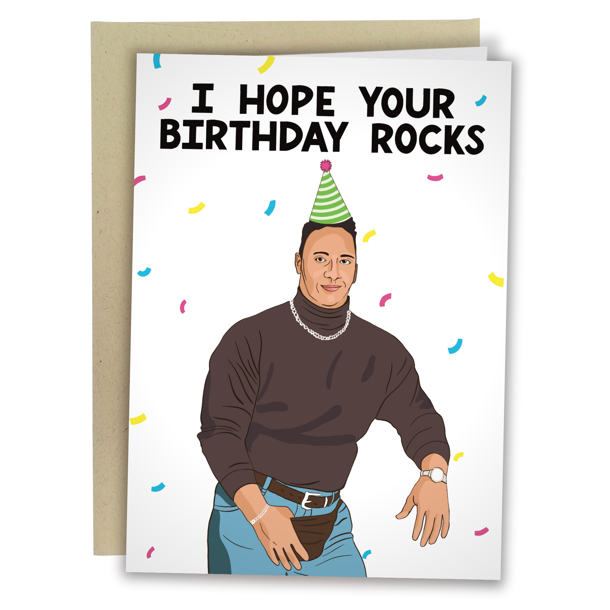 Hope Your Birthday Rocks - Funny Birthday Card