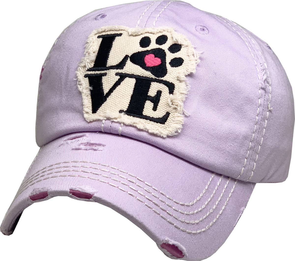 Paw Love Vintage Ballcap