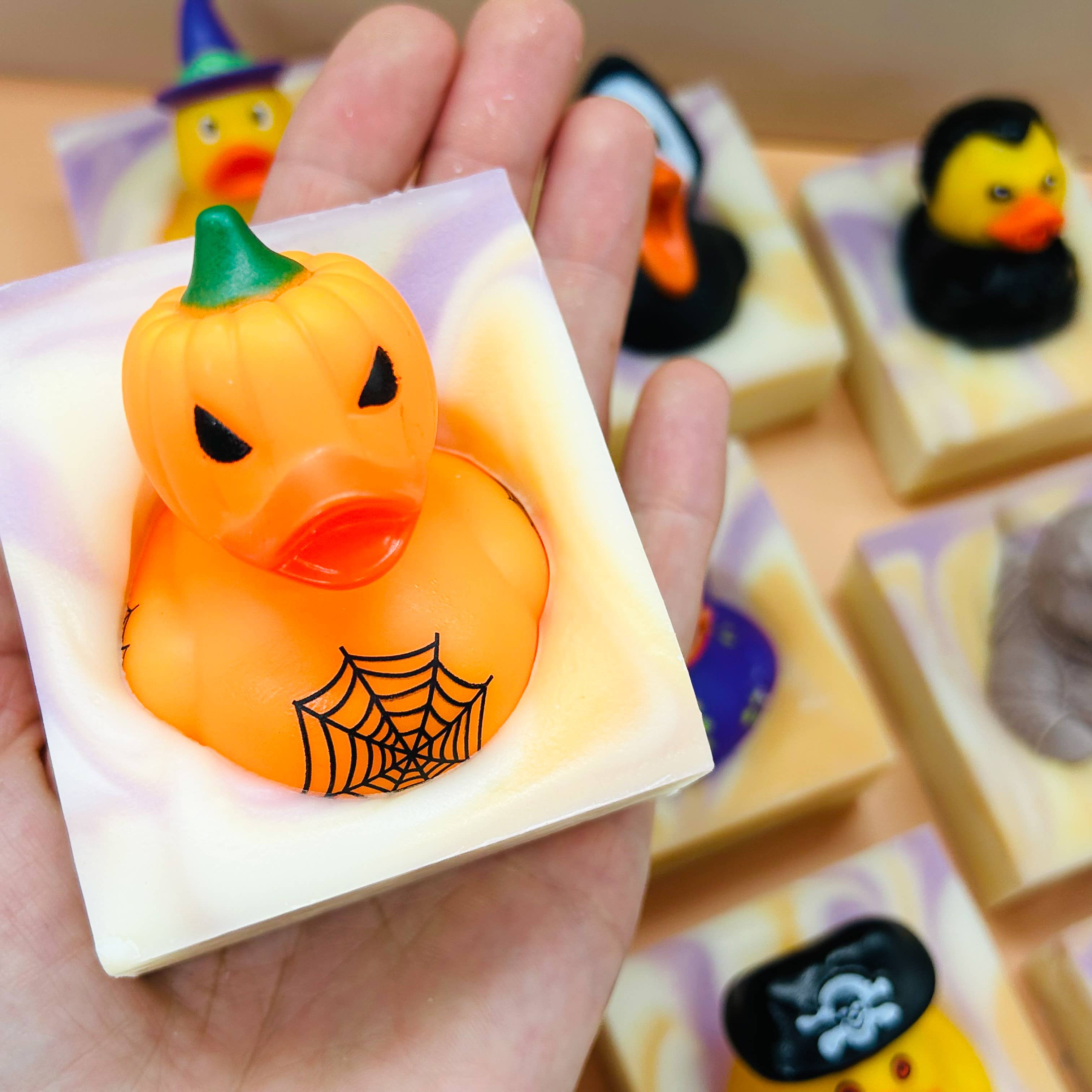 Halloween Spooky Suds Handmade Soap Bar for Kids VEGAN