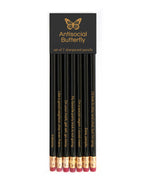 ANTISOCIAL BUTTERFLY PENCIL SET