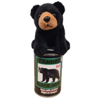Russ the Canned Black Bear Plush