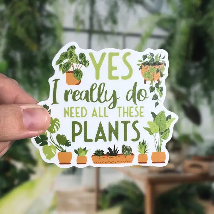 Yes i do need all these plants sticker