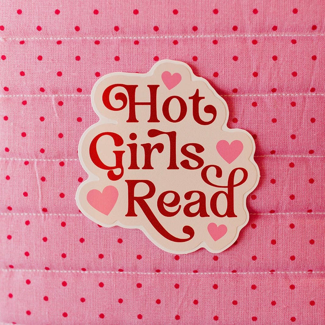 Hot Girls Read - Vinyl Sticker