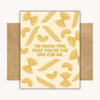 I'm Pasta-tive That You're the One for Me -- Funny Valentine