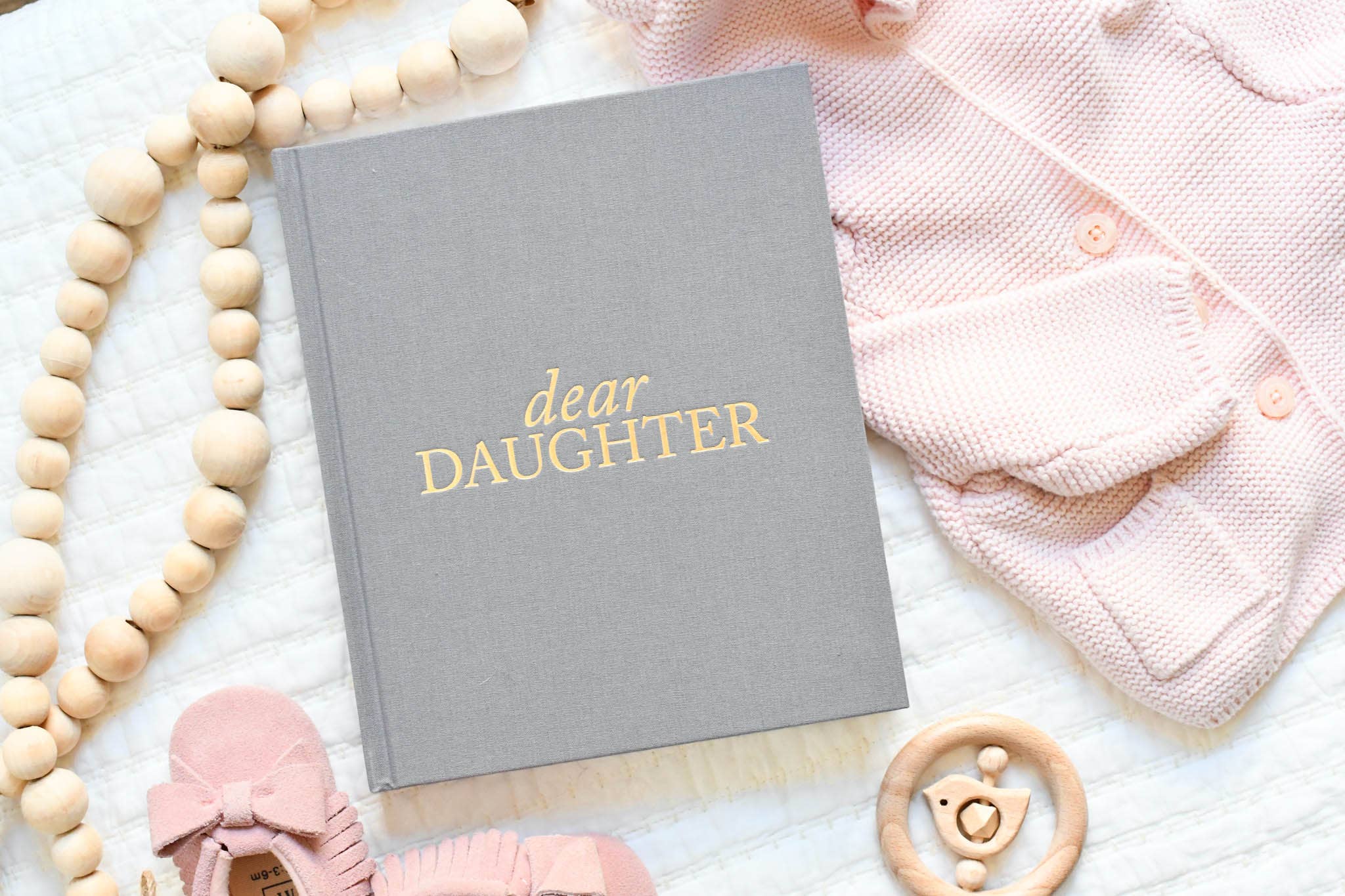 Dear Daughter Childhood Keepsake Book | Mother's Day Gift