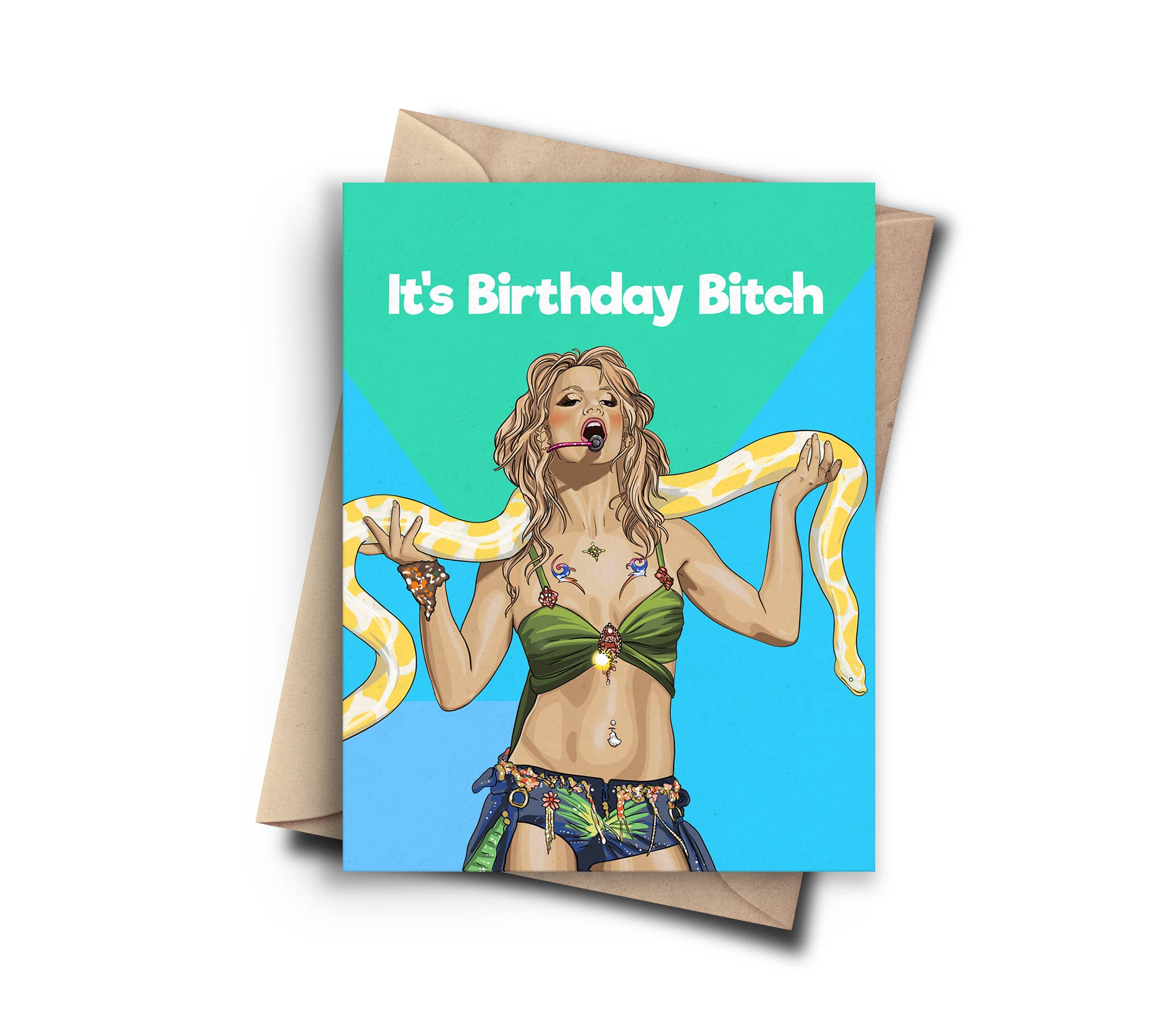 Britney Bitch Birthday Card